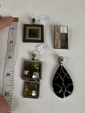 Lia Sophia Pendants Small Lot - 4 Pieces